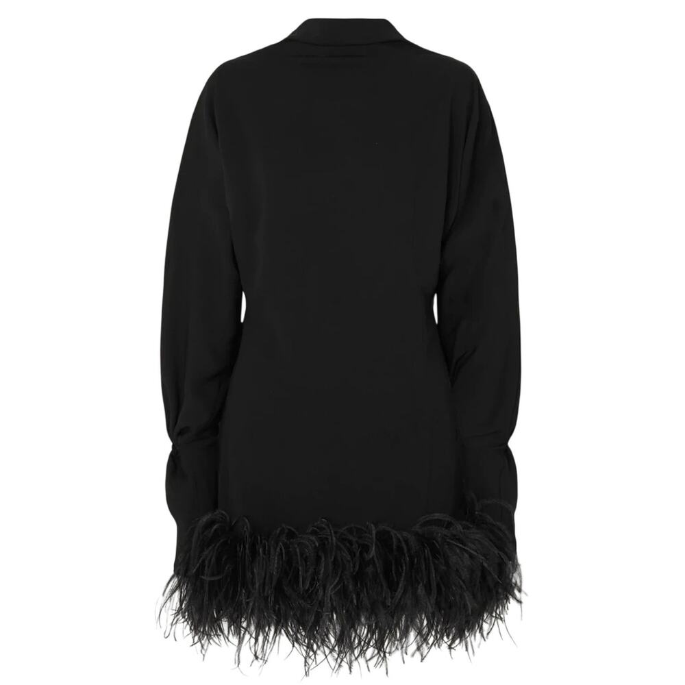 16Arlington Chic Black Flora Mini Dress Size UK 10 / US 6